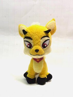 Neopets Yellow Ixi Plushie Goat Stuffed Animal 2004 5" No tags